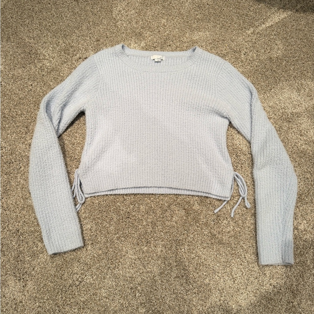 Light Blue Knit Sweater